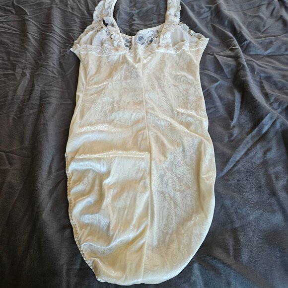 Satin and Lace Bodysuit - Picture 2 of 2